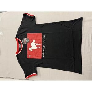 Deftones Ringer T-shirt Deftones White Pony Album Tee - L